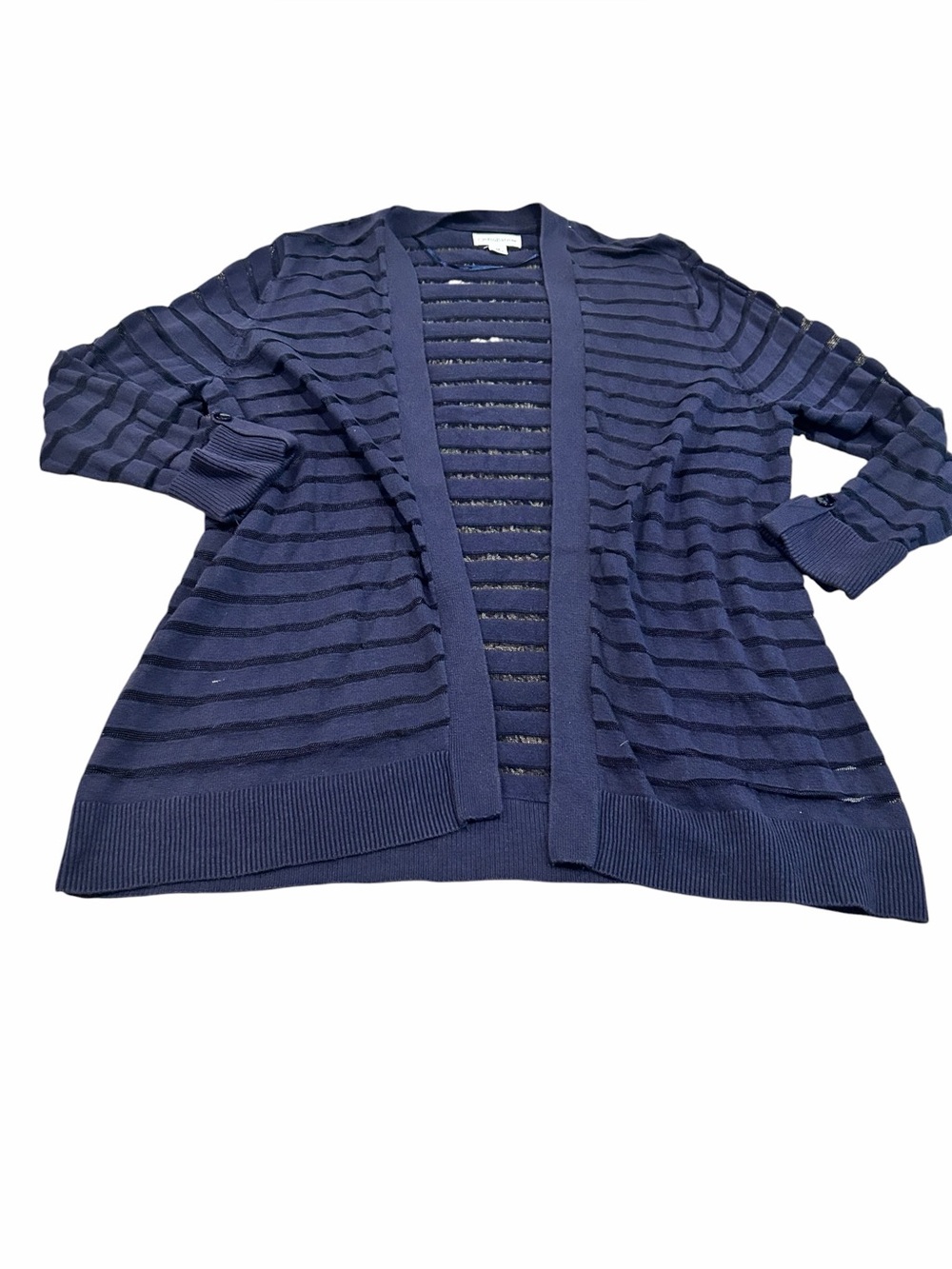 CROFT & BARROW navy cardigan